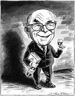 Pen & ink, published in <em>The Daily Telegraph</em>