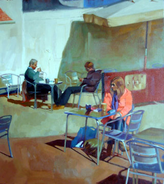 <em>R U OK?</em>, oil on canvas, 80x70cm